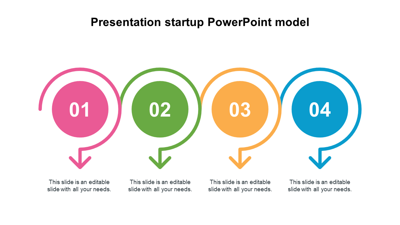 Presentation startup PowerPoint model